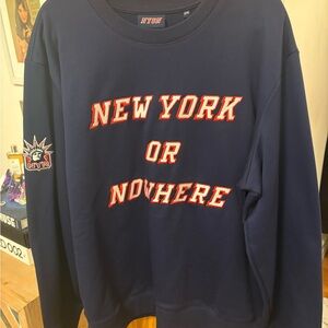 NWT- New York or nowhere rangers sweatshirt